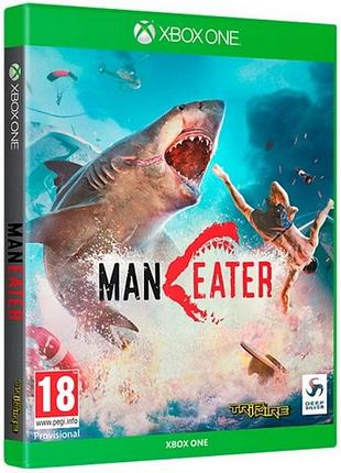Дисковая версия игры maneater xbox one