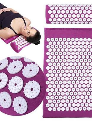 Акупунктурный массажный коврик ommassage yantra mat (янтре мат)
