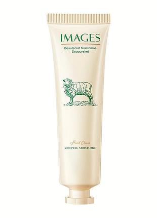 Крем для сухой кожи рук с ланолином images sheep oil delacate moist cream 30мл