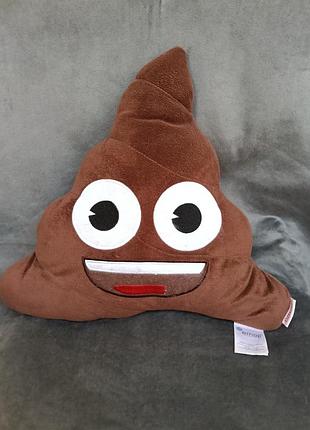 Мягкая игрушка мистеркашка, смайл emoji, 35 см