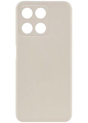 Чохол fiji style для honor x6a силікон бампер із захистом блоку камер античний білий