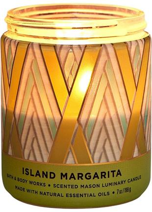 Свеча bath & body works island margarita scented candle 1-wick 227 г
