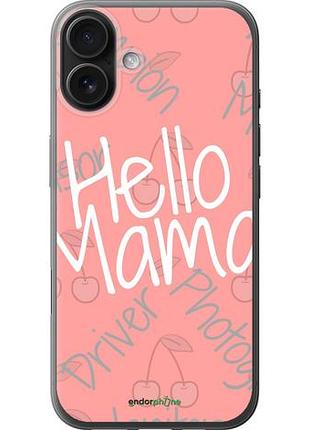 Чехол на iphone 16 plus hello-mama "4080u-3714-10746"