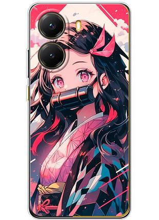 Чохол силіконовий з картинкою на xiaomi poco x7 pro (аніме, anime)