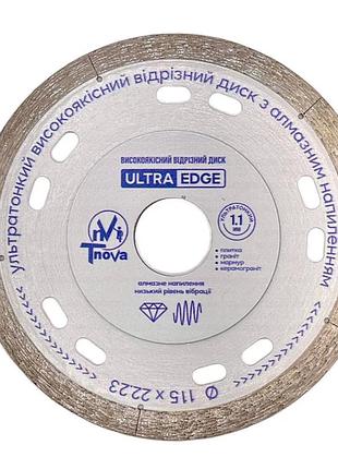 Отрезной диск t-nova ultra edge 115 мм