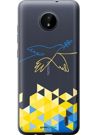 Чехол на nokia c20 птица мира "5231u-2510-10746"