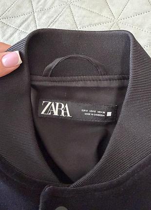 Оксамитовий бомбер zara 5