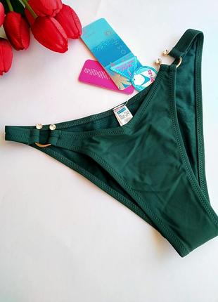 Новый темно-зеленый низ купальника плавки censored, eur 34, xs