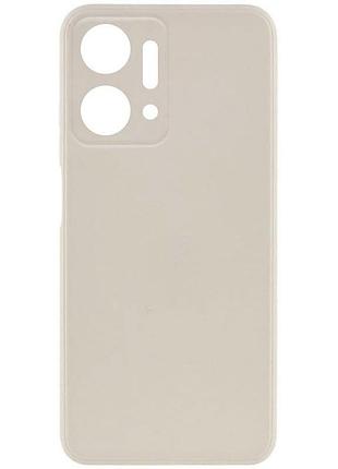 Чохол fiji style для honor x7a силікон бампер із захистом блоку камер античний білий