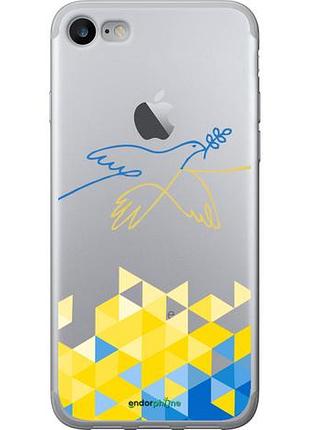 Чехол на iphone 7 птица мира "5231u-336-10746"