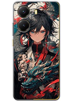 Чехол силиконовый с картинкой на xiaomi poco x7 pro (аниме, anime)
