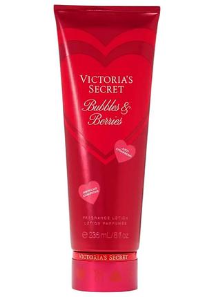 Парфюмированный лосьон для тела victoria’s secret bubbles & berries lotion 236 мл