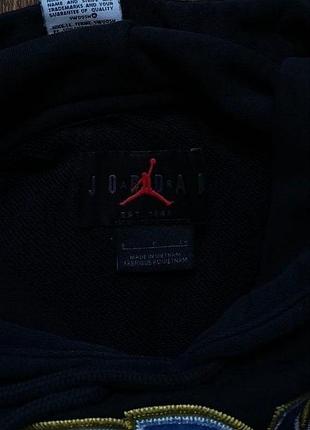 Чёрное мужское худи air jordan размер s 2