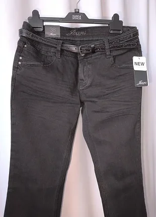 Orsay jeans новые джинсы брюки размер de 38 s черный 2