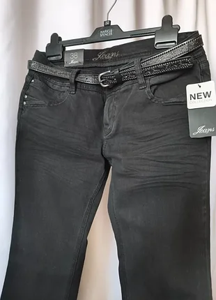 Orsay jeans новые джинсы брюки размер de 38 s черный 3
