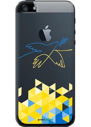 Чехол на iphone 5s птица мира "5231u-21-10746"