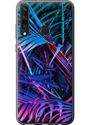 Чехол на huawei y6p папоротник под ультрафиолетом "4069u-1952-10746"