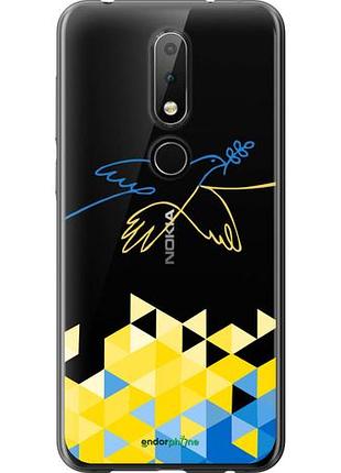 Чохол на nokia 6.1 plus птах світу "5231u-1539-10746"