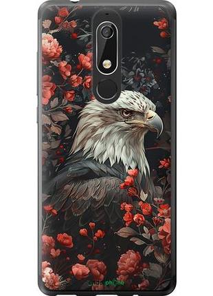 Чохол на nokia 5.1 квітковий страж "6102u-1529-10746"