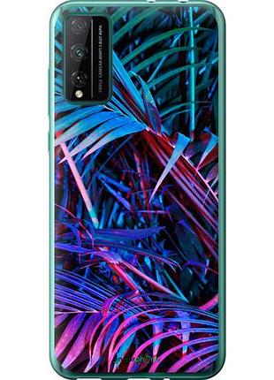 Чохол на huawei honor play 4t pro папороть під ультрафіолетом "4069u-1914-10746"