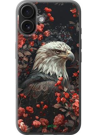 Чехол на iphone 16 plus цветочный страж "6102u-3714-10746"