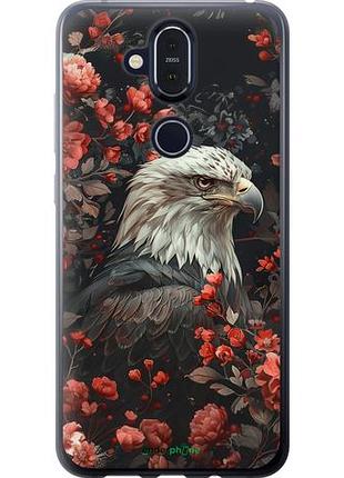 Чохол на nokia 8.1 квітковий страж "6102u-1620-10746"