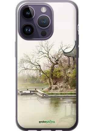 Чохол на iphone 14 pro японський пейзаж "776u-2646-10746"