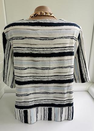 Красивая женская блуза из льна и вискозы cotton traders 6