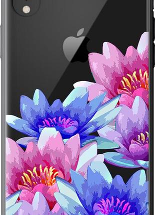 Чехол на iphone xr лотос "4862u-1560-10746"