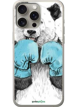 Чохол на iphone 15 pro max панда-боксер "4104u-3098-10746"