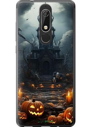 Чехол на nokia 5.1 мрачный дом "5655u-1529-10746"