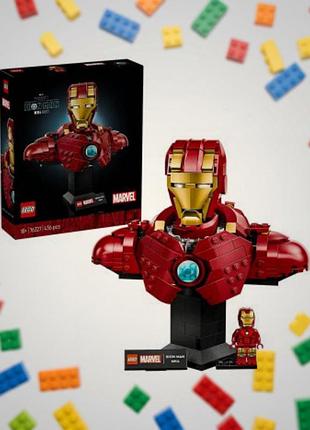 Lego marvel 76327 бюст залізної людини mk4