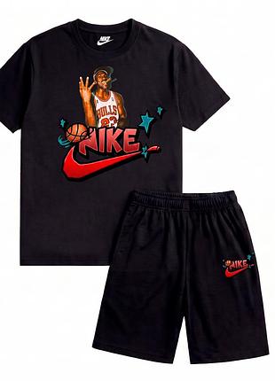 Комплект шорти+футболка nike артикул: kmpl0036