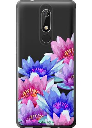 Чехол на nokia 5.1 лотос "4862u-1529-10746"