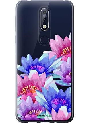 Чехол на nokia 7.1 лотос "4862u-1593-10746"