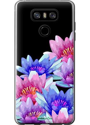 Чехол на lg g6 лотос "4862u-836-10746"