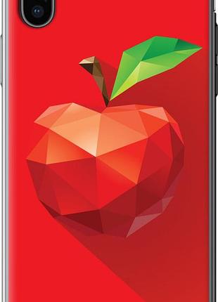 Чехол на iphone x яблоко "4696u-1050-10746"