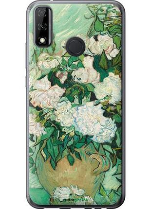 Чохол на huawei y8s вінсент ван гог. ваза с розами "5543u-2027-10746"