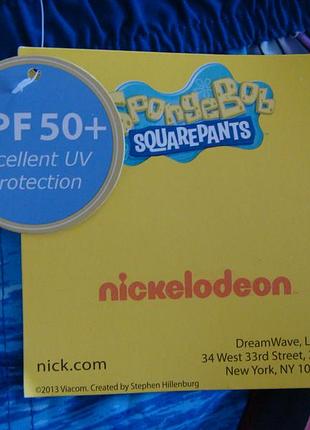 Шорты-плавки спонббоб для мальчика 5 лет от nickelodeon 4