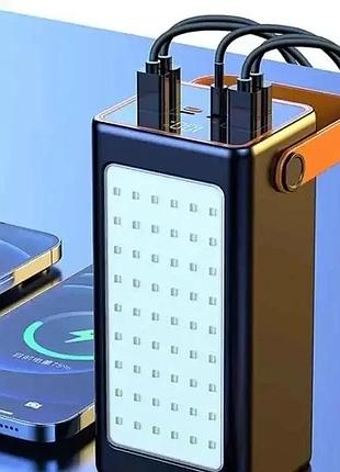 Повербанк 100000 mah js-658 з led-ліхтариком