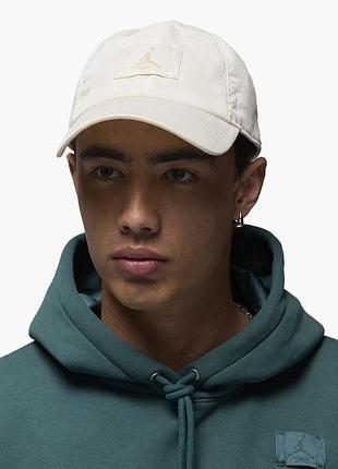 Кепка чоловіча air jordan club cap us cb flt white fd5181-133