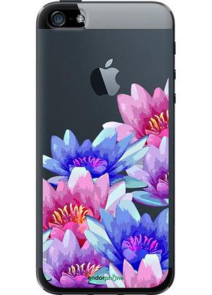 Чехол на iphone 5s лотос "4862u-21-10746"