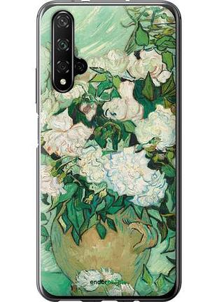 Чехол на huawei honor 20 винсент ван гог. ваза с розами "5543u-1697-10746"