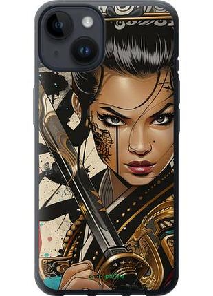 Чехол на iphone 14 воительница ветров "6077u-2648-10746"