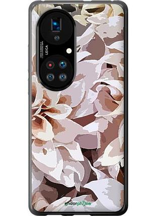 Чехол на huawei p50 пионы акварелью "4376u-2292-10746"