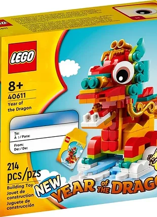 Конструктор lego exclusive год дракона 40611