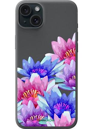 Чехол на iphone 15 plus лотос "4862u-3097-10746"
