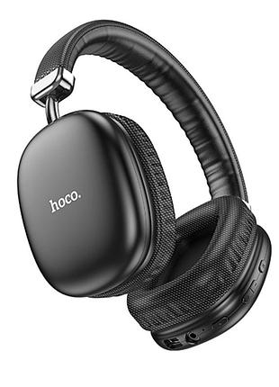 Навушники bluetooth бездротові hoco w35 накладні з мікрофоном та слотом під карту пам'яті black