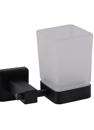 Стакан одинарный globus lux bq9409 черный матовый sus304