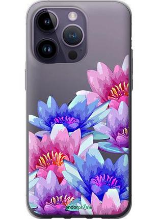Чехол на iphone 14 pro max лотос "4862u-2667-10746"